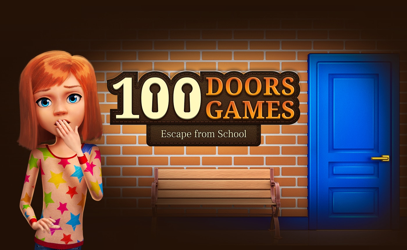100 Doors Games: Escape from School V2